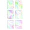 Better Office Products Stationery Paper, Swirl Effect Watercolor Writing Stationery, Letter Size, 6 Unique Designs, 100PK 64506 - alternate 1